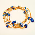Sautoir "OH LA LA" Lapis Lazuli
