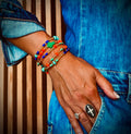 NINA  Sautoir /bracelet 5 tours